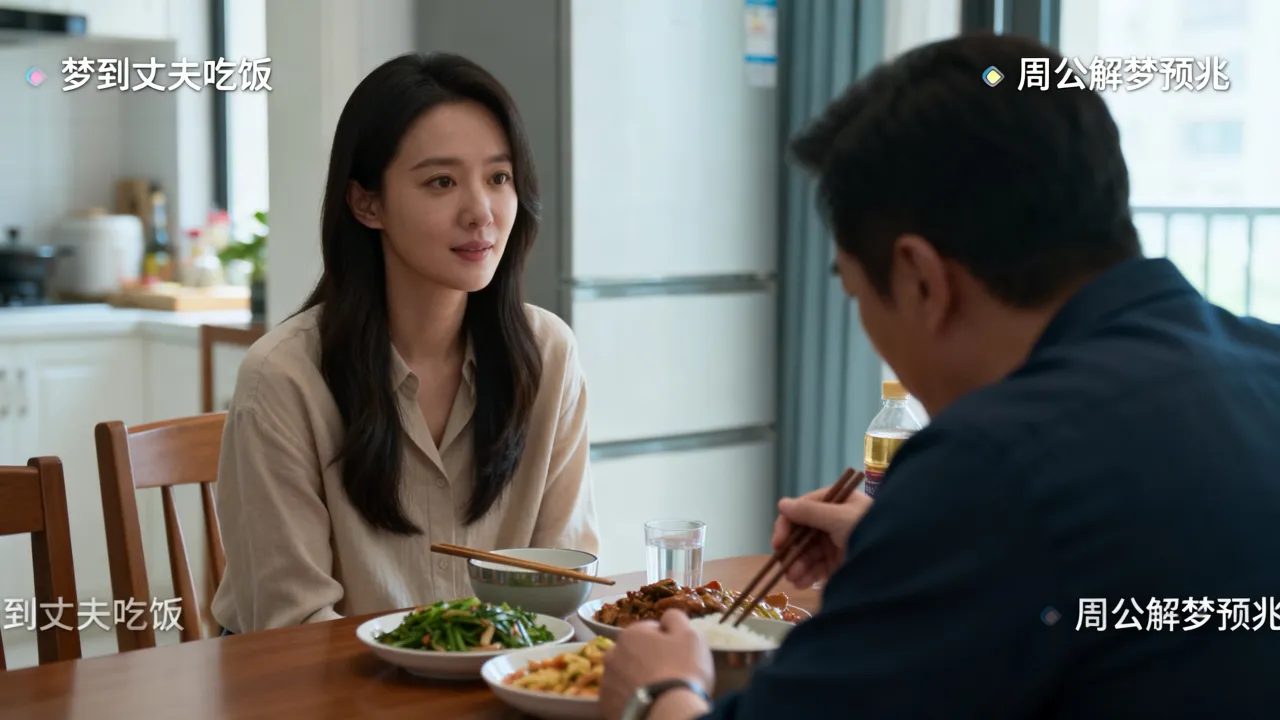 梦到了丈夫吃饭代表着什么，周公解梦有何预兆？