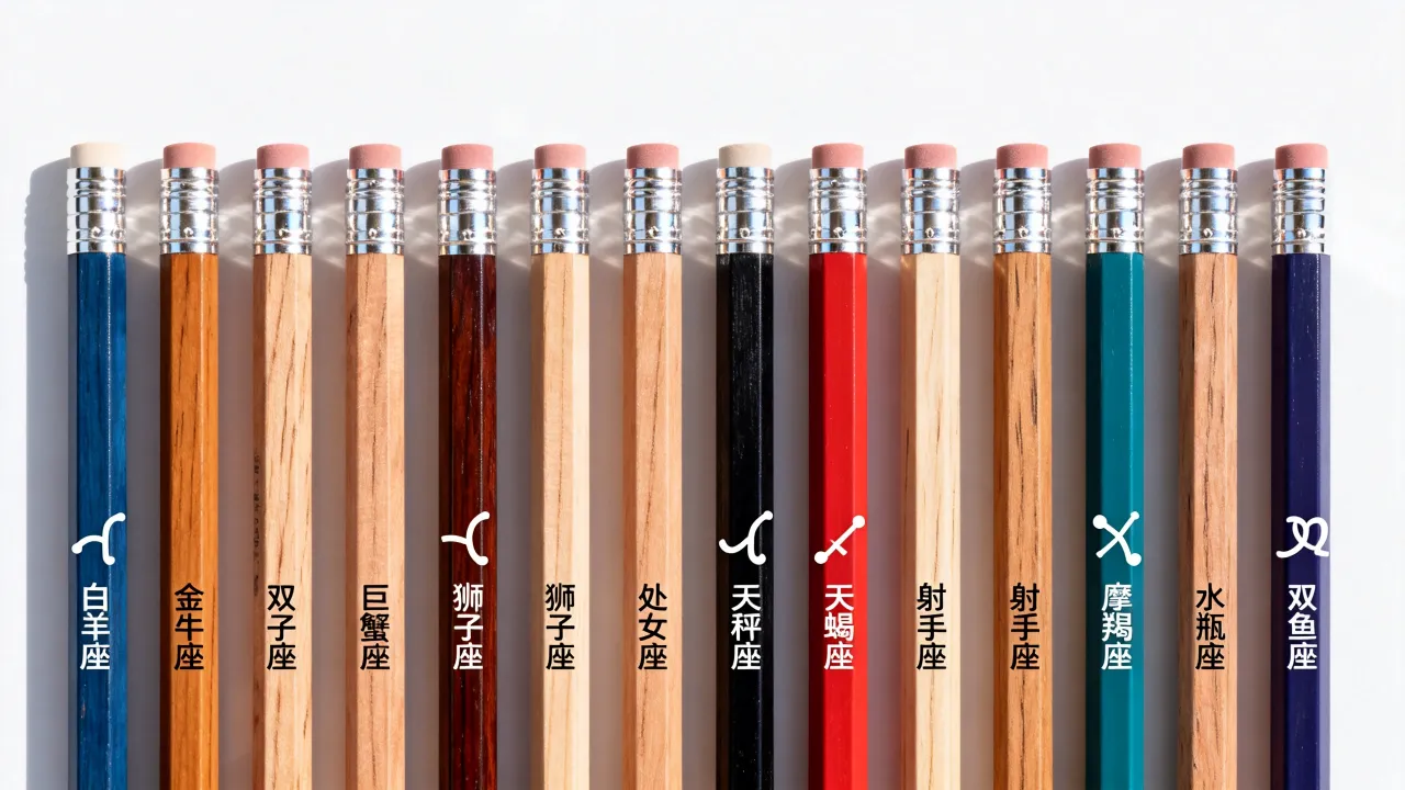 十二星座铅笔好用吗，星座铅笔怎么选最准？