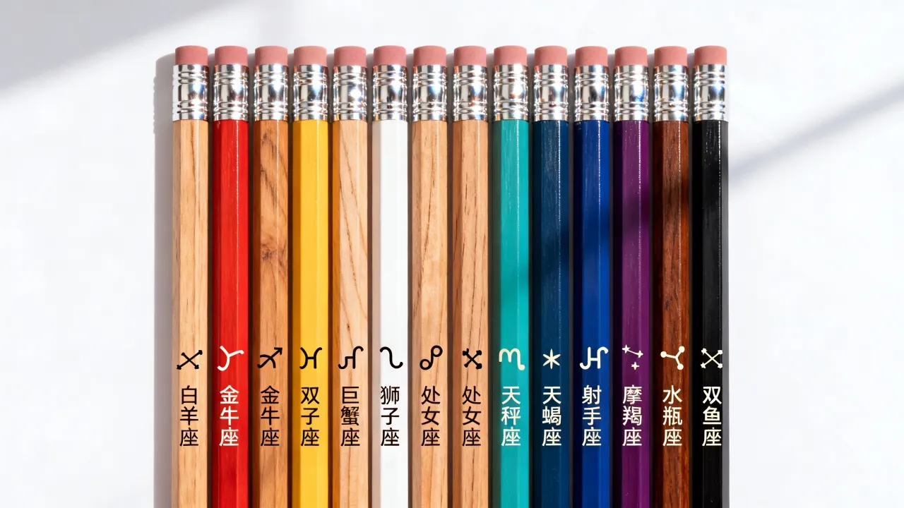 十二星座铅笔好用吗，星座铅笔怎么选最准？