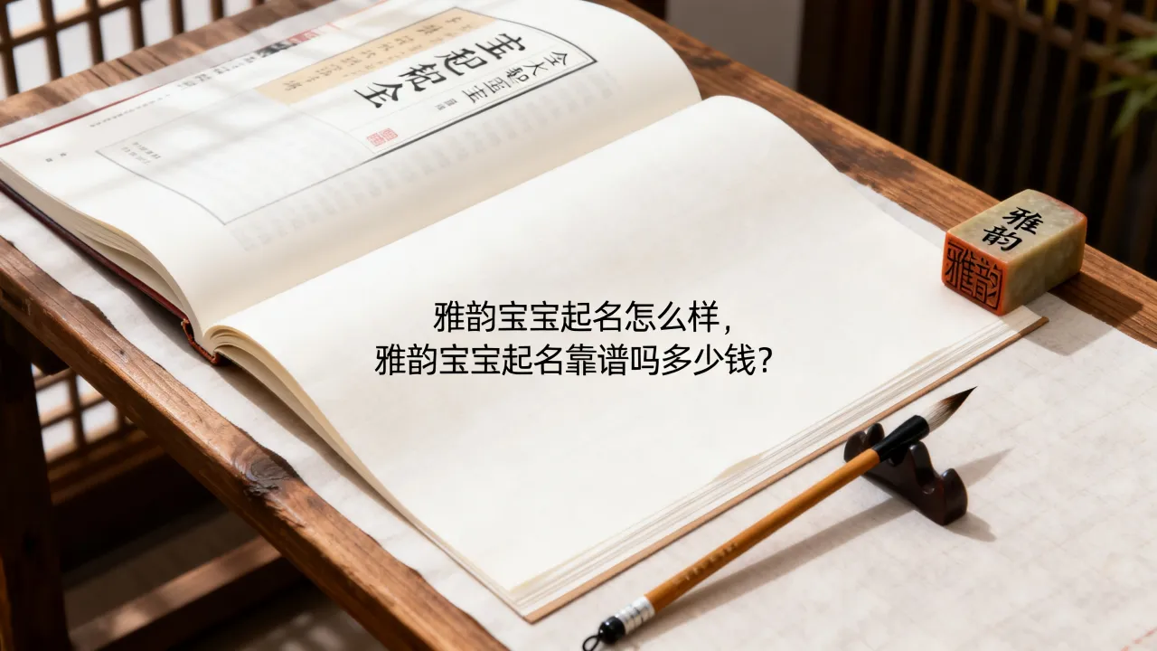 雅韵宝宝起名怎么样，雅韵宝宝起名靠谱吗多少钱？