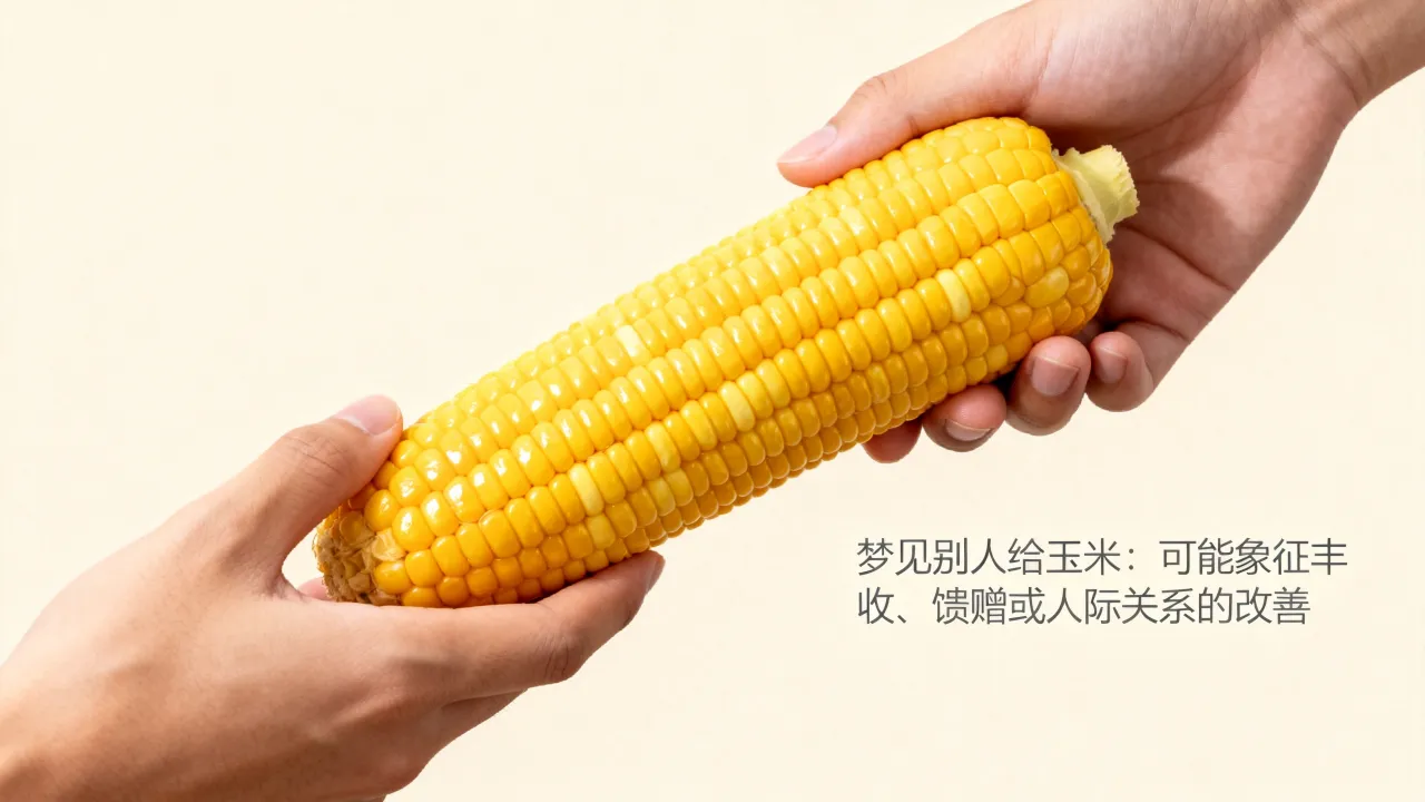 梦到别人给玉米代表什么，梦见别人给玉米是什么预兆