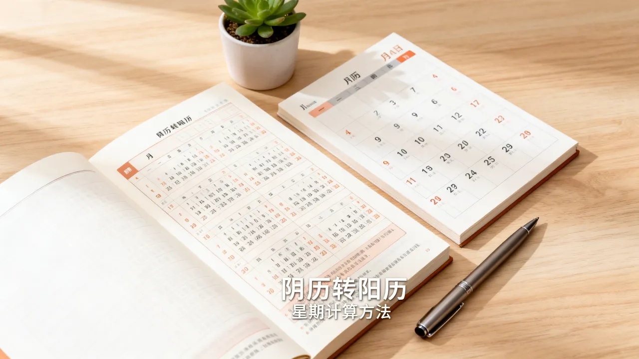 阴历农历星期几怎么换算，农历日期对应星期几查询