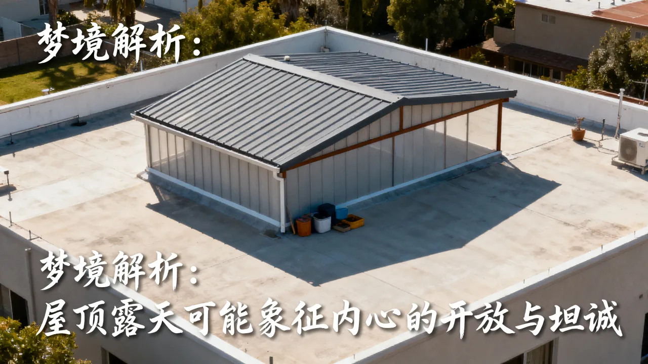 梦到了屋顶露天是什么意思?梦到屋顶露天有什么预兆 梦到了屋顶露天是什么意思?梦到屋顶露天有什么预兆