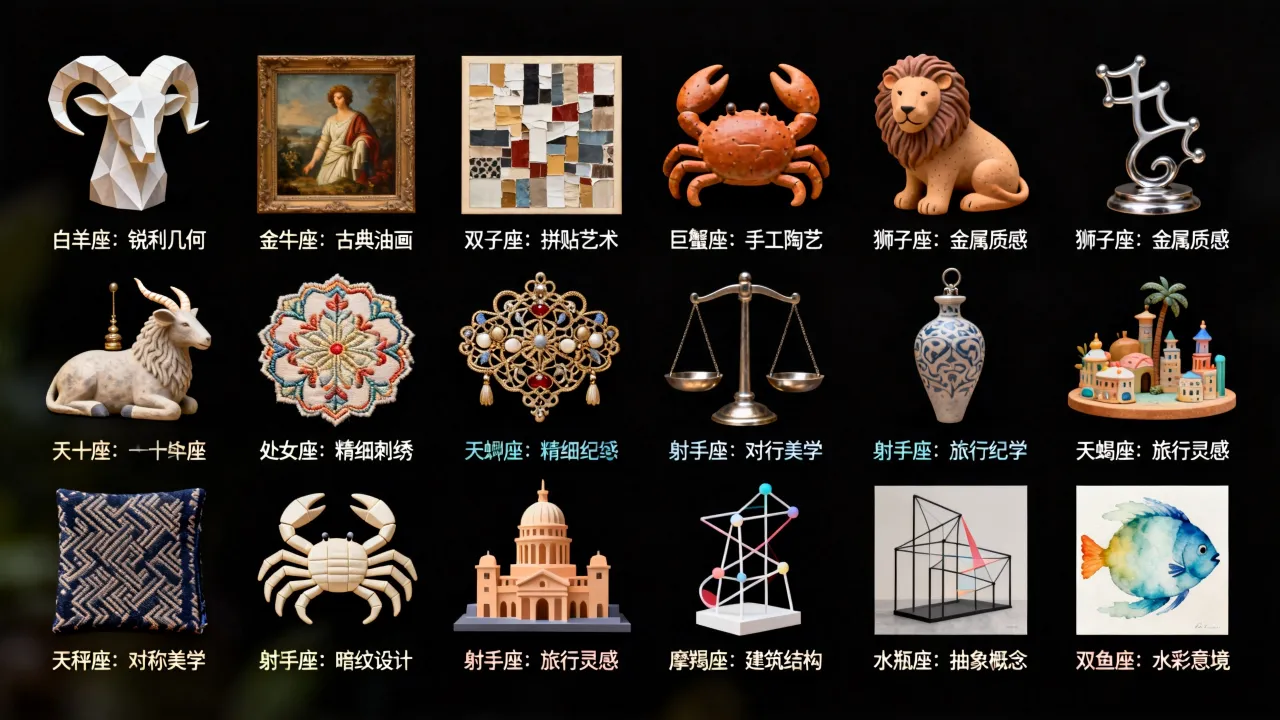 十二星座谁最有审美,哪个星座的审美眼光最准最独特? 十二星座谁最有审美,哪个星座的审美眼光最准最独特?
