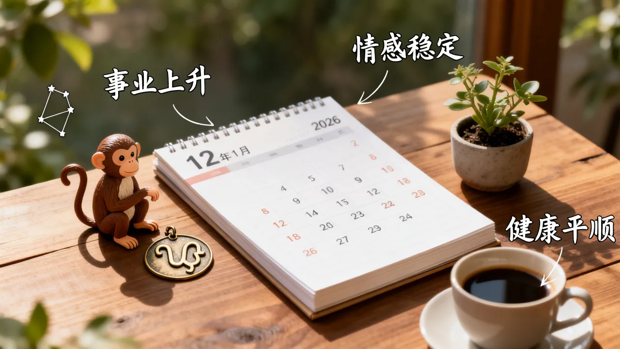 属猴处女座2026年十二月运势如何?属猴处女座十二月整体运势走向 属猴处女座2026年十二月运势如何?属猴处女座十二月整体运势走向