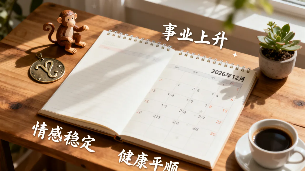 属猴处女座2026年十二月运势如何?属猴处女座十二月整体运势走向 属猴处女座2026年十二月运势如何?属猴处女座十二月整体运势走向
