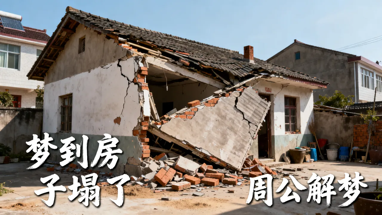 梦到房子塌了会是什么预兆,梦见房子倒塌预示什么周公解梦 梦到房子塌了会是什么预兆,梦见房子倒塌预示什么周公解梦