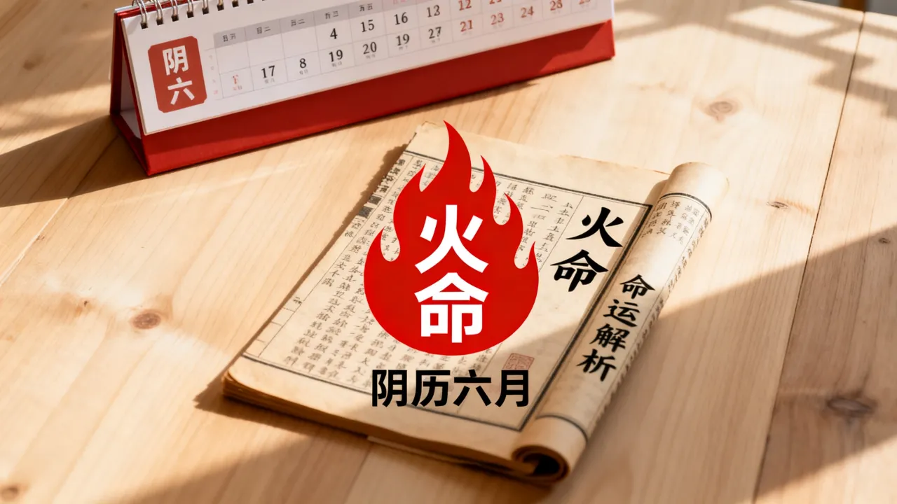 阴历6月火是什么命？阴历六月出生的人命运如何