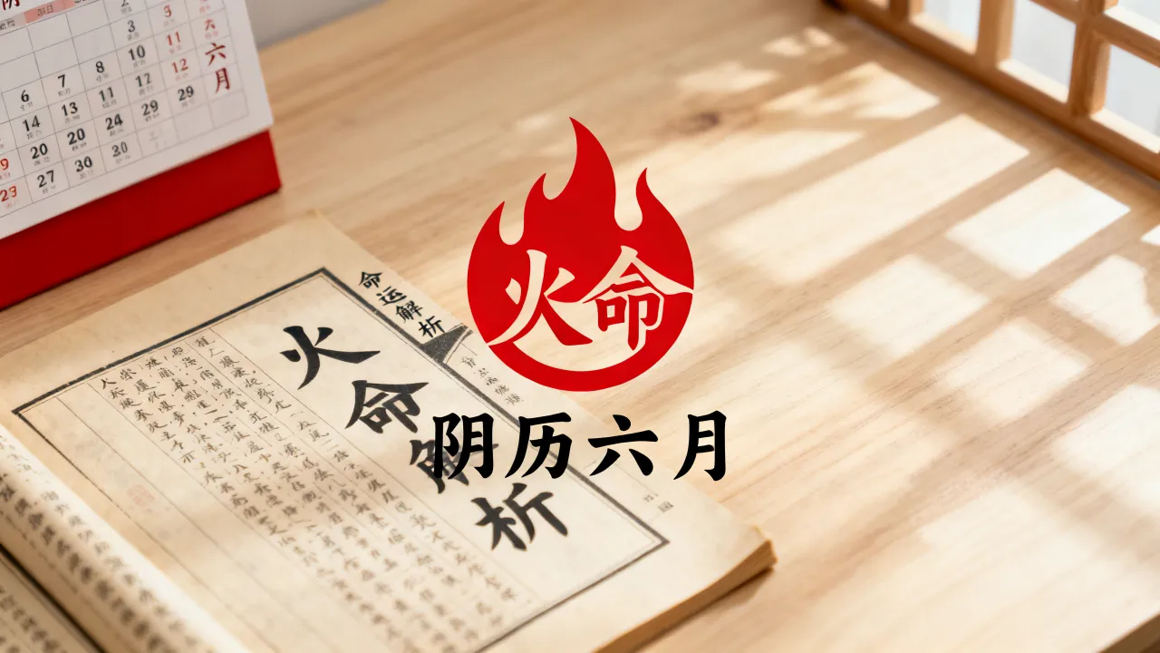 阴历6月火是什么命？阴历六月出生的人命运如何