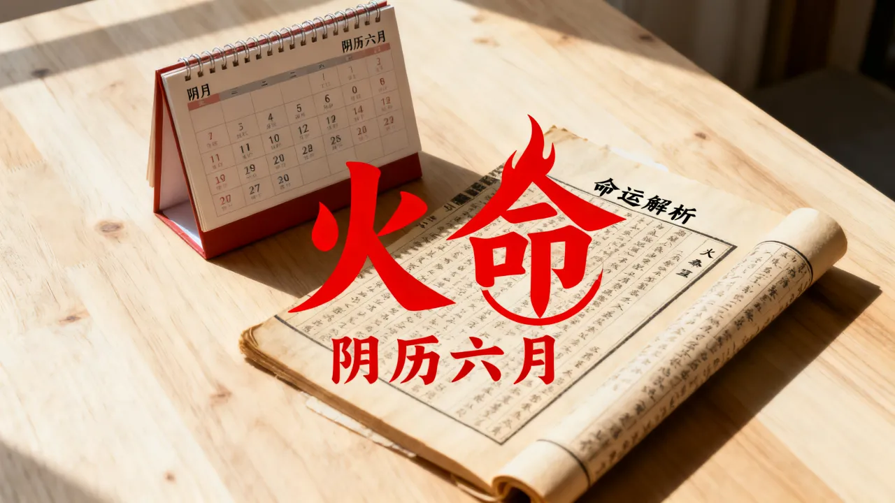 阴历6月火是什么命？阴历六月出生的人命运如何