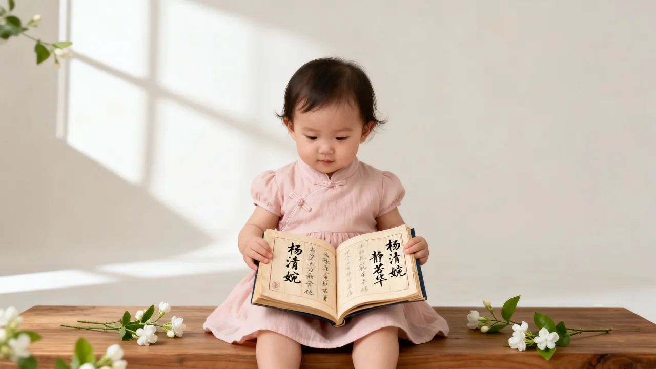 杨姓女宝宝怎么取名好听，2025年诗经楚辞里的雅致美名有哪些