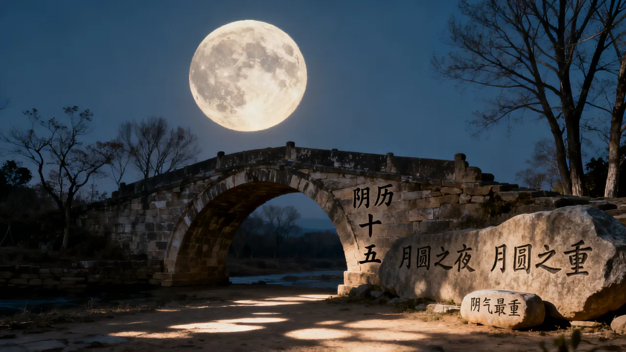 阴历十五容易闹鬼吗，为什么说十五月圆之夜阴气最重