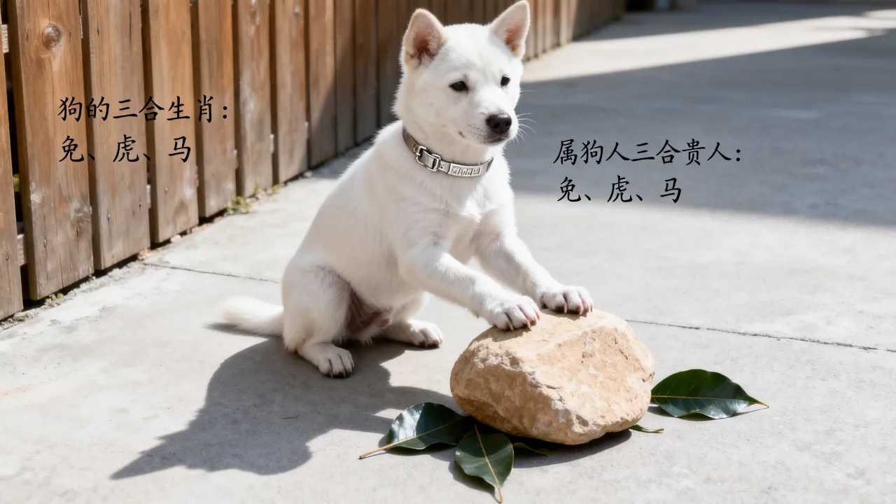 狗的三合生肖是什么?属狗人三合贵人是谁? 狗的三合生肖是什么?属狗人三合贵人是谁?