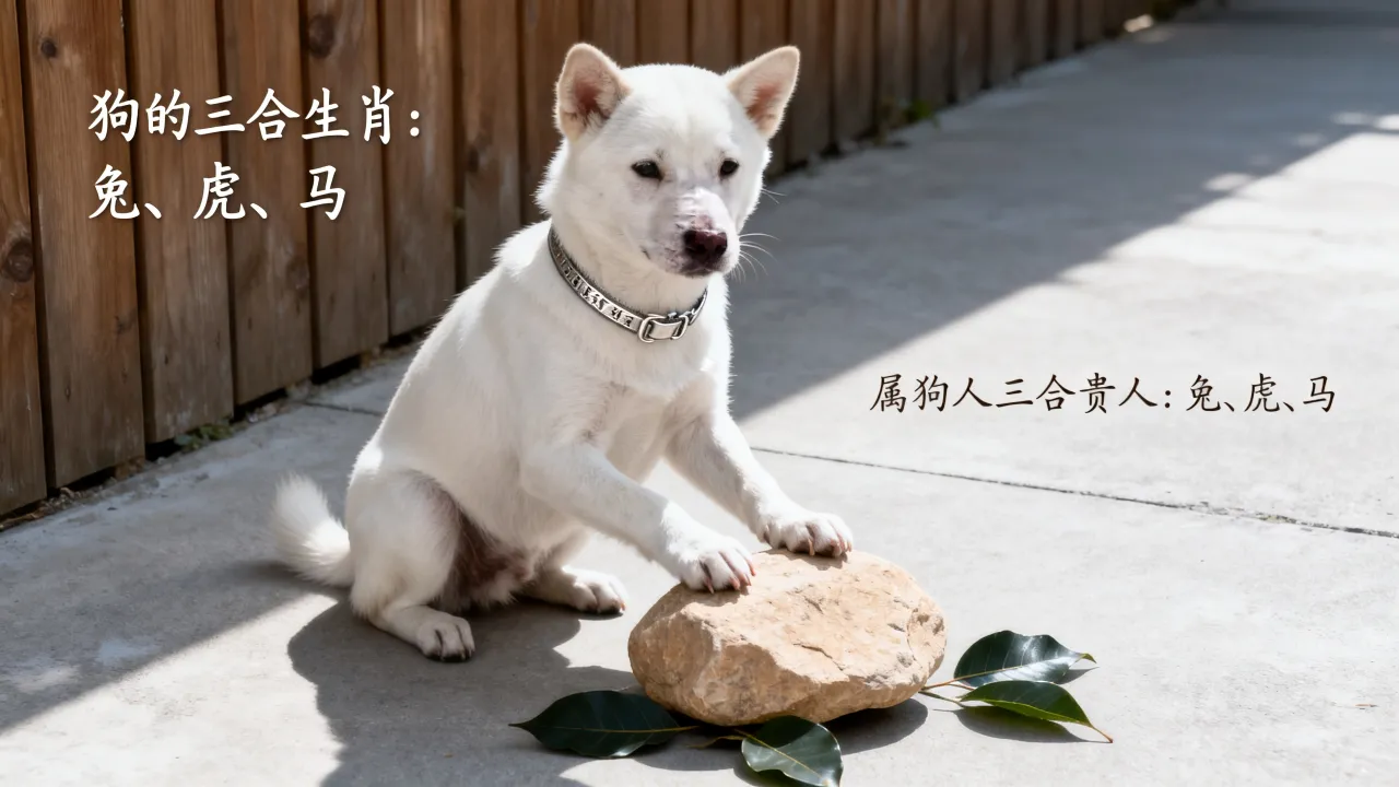 狗的三合生肖是什么？属狗人三合贵人是谁？