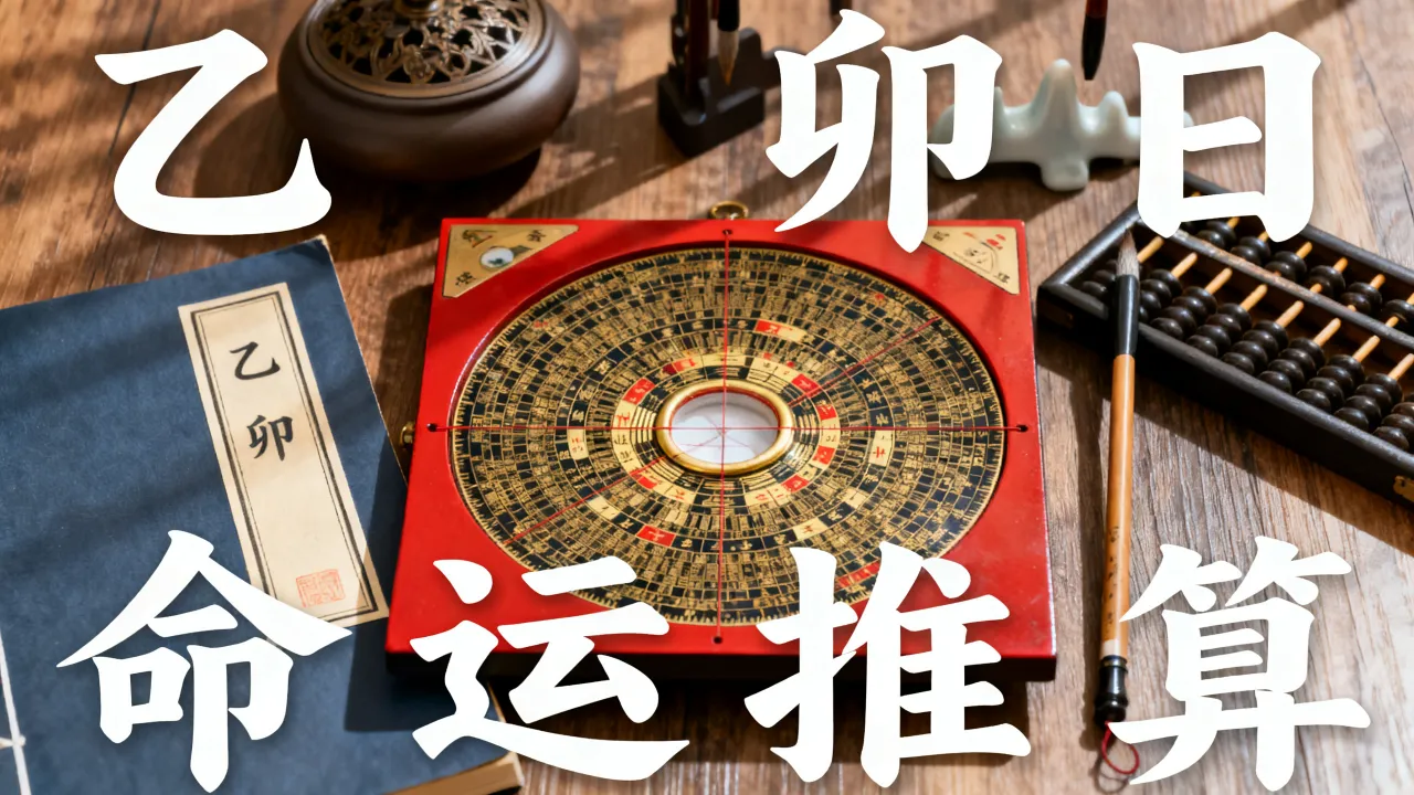 乙卯日吉凶数怎么推算，乙卯日柱命运吉凶详解