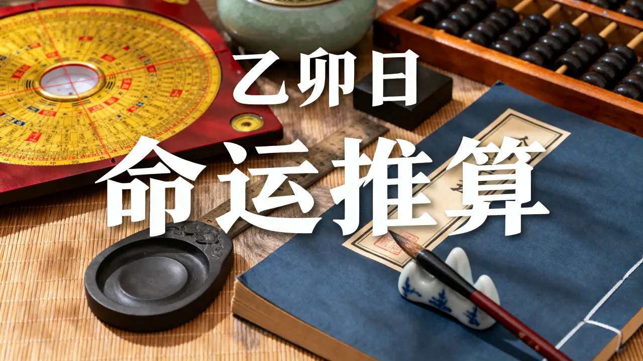 乙卯日吉凶数怎么推算，乙卯日柱命运吉凶详解