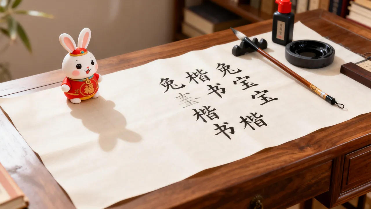 兔宝宝起名楷书怎么写,兔宝宝起名楷书怎么写好看? 兔宝宝起名楷书怎么写,兔宝宝起名楷书怎么写好看?