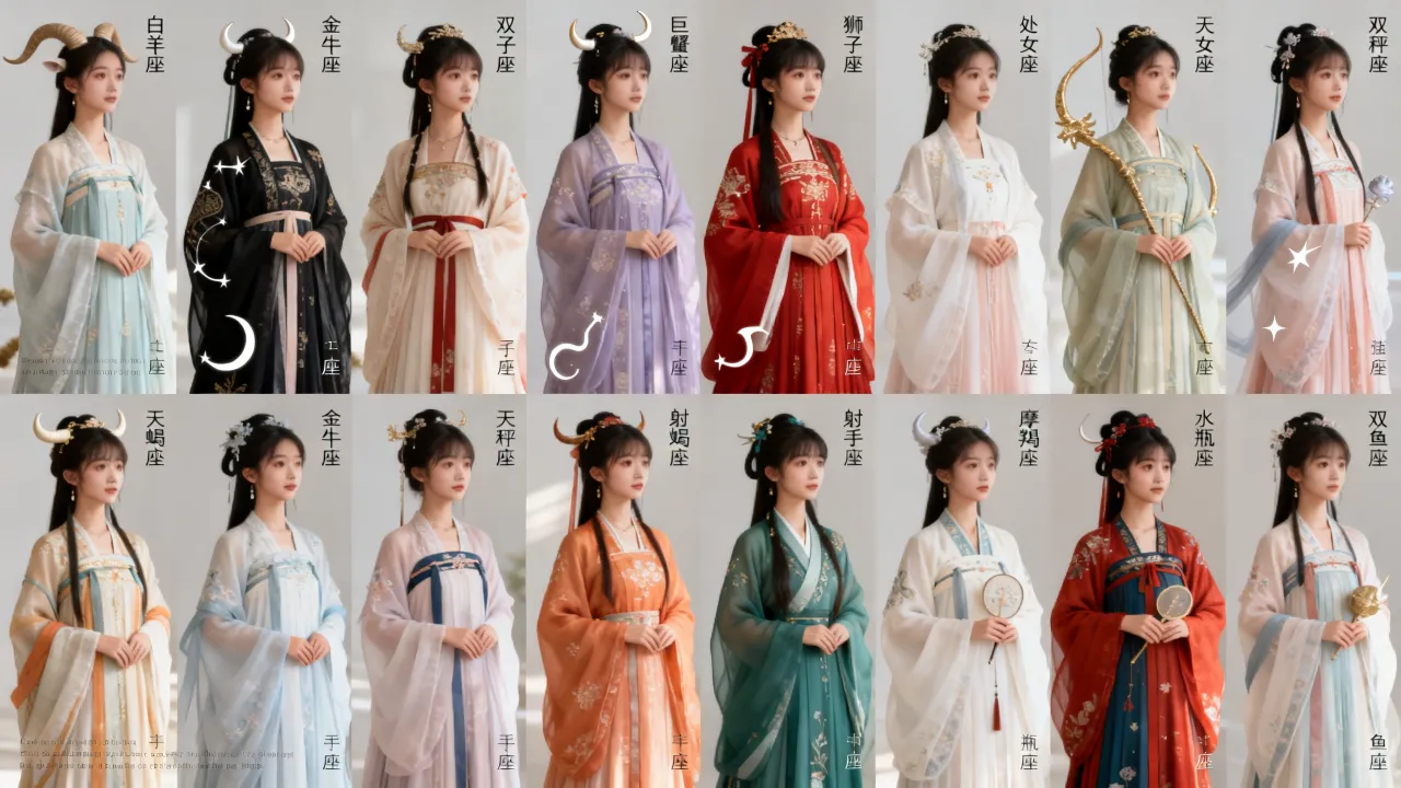 十二星座古装美少女谁最惊艳,十二星座古装美少女颜值排名如何 十二星座古装美少女谁最惊艳,十二星座古装美少女颜值排名如何