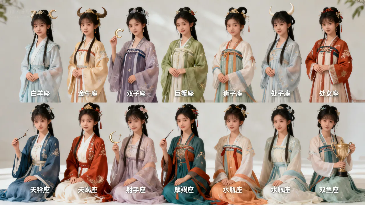 十二星座古装美少女谁最惊艳,十二星座古装美少女颜值排名如何 十二星座古装美少女谁最惊艳,十二星座古装美少女颜值排名如何