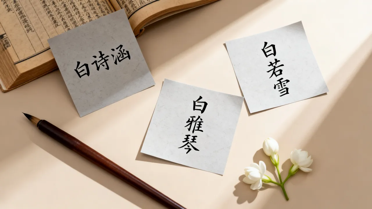 姓白女宝宝怎么起名,白姓女孩名字大全有诗意 姓白女宝宝怎么起名,白姓女孩名字大全有诗意