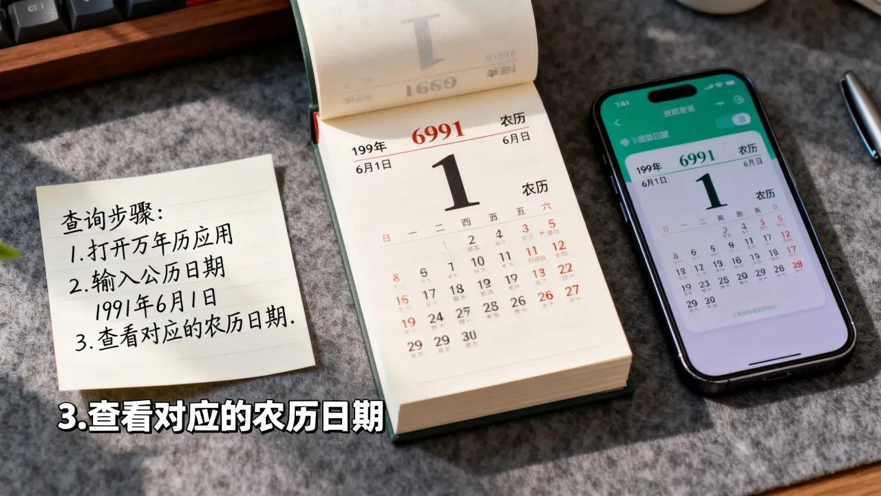 1991年6月1日阴历是几月几号?农历日期怎么查询 1991年6月1日阴历是几月几号?农历日期怎么查询
