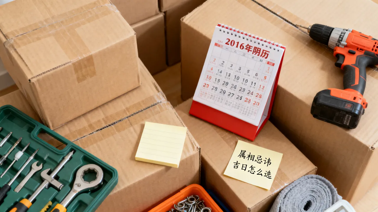 2016年阴历搬家好不好？属相忌讳，吉日怎么选？