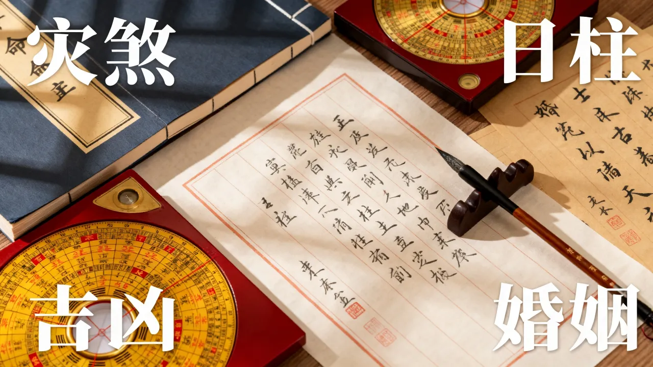 灾煞在日柱怎么看吉凶，日柱带灾煞影响婚姻吗？