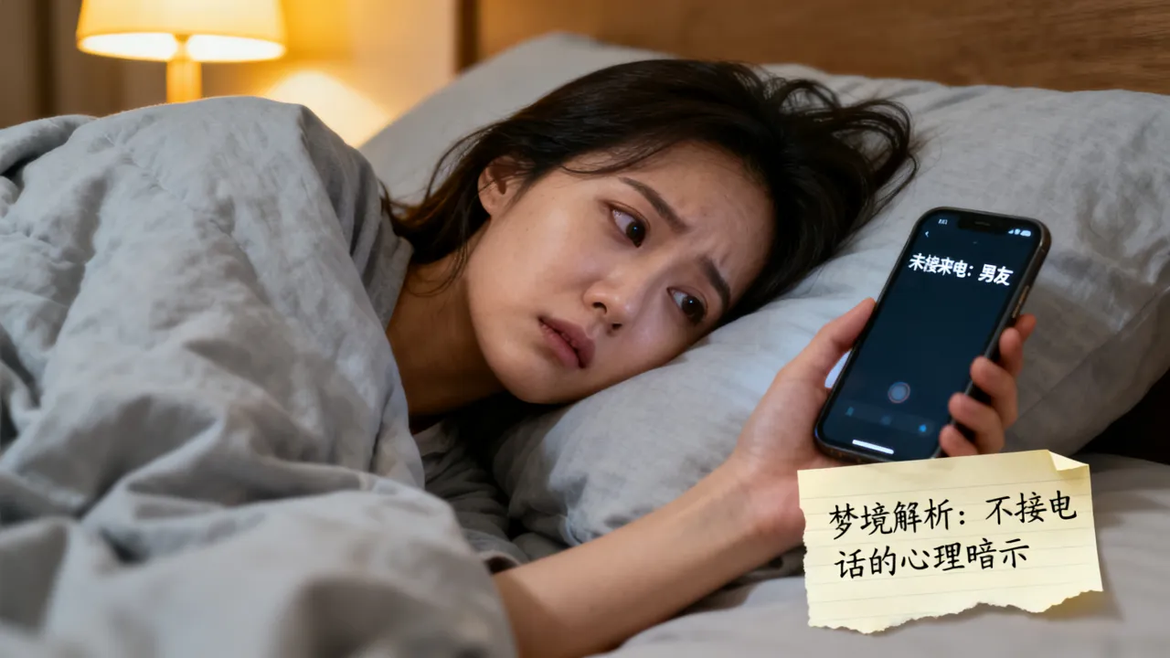 梦见男朋友不接电话是什么征兆，梦见男友不接电话预示什么