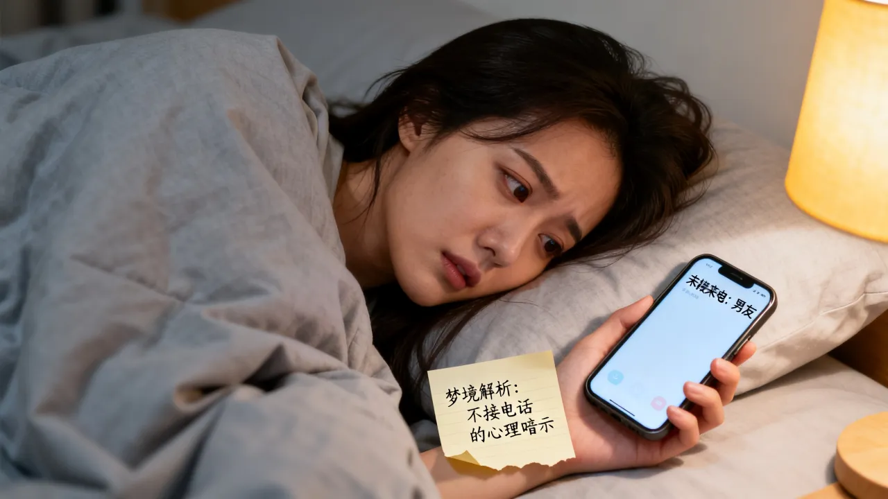 梦见男朋友不接电话是什么征兆，梦见男友不接电话预示什么