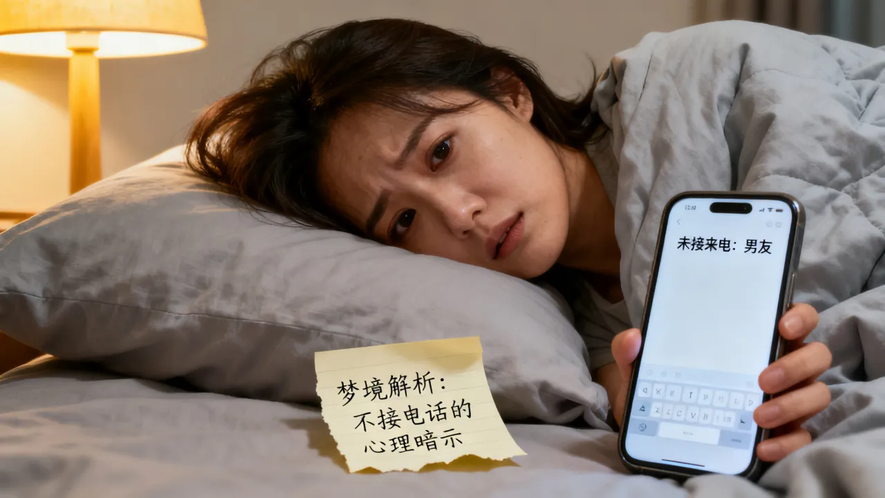 梦见男朋友不接电话是什么征兆，梦见男友不接电话预示什么