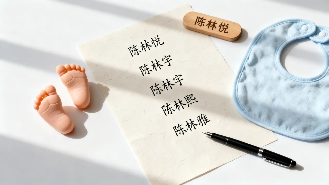 宝宝起名陈林什么好听,陈林名字搭配有哪些推荐? 宝宝起名陈林什么好听,陈林名字搭配有哪些推荐?