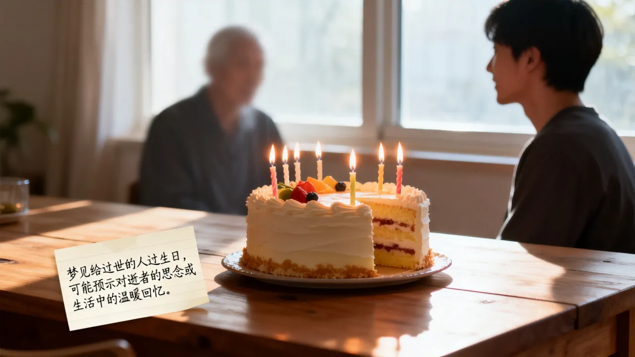 梦见给过世的人过生日什么预兆?梦见去世的人过生日预示什么 梦见给过世的人过生日什么预兆?梦见去世的人过生日预示什么