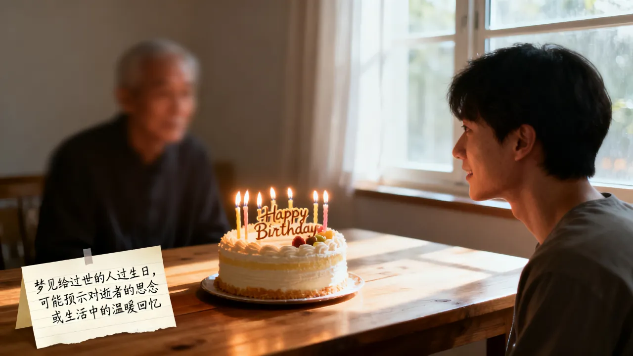 梦见给过世的人过生日什么预兆?梦见去世的人过生日预示什么 梦见给过世的人过生日什么预兆?梦见去世的人过生日预示什么