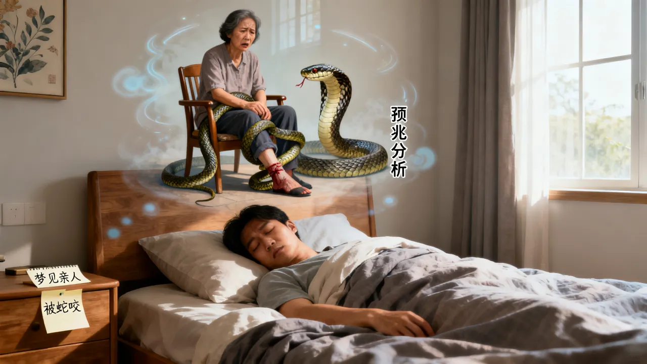 梦到亲人被毒蛇咬是什么预兆?梦见亲人被蛇咬有何征兆,解梦吉凶分析 梦到亲人被毒蛇咬是什么预兆?梦见亲人被蛇咬有何征兆,解梦吉凶分析