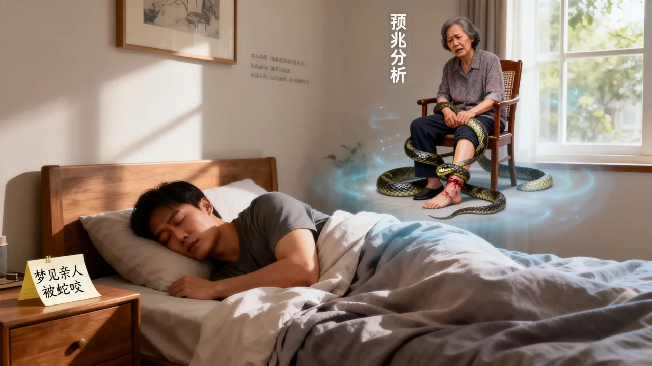 梦到亲人被毒蛇咬是什么预兆?梦见亲人被蛇咬有何征兆,解梦吉凶分析 梦到亲人被毒蛇咬是什么预兆?梦见亲人被蛇咬有何征兆,解梦吉凶分析
