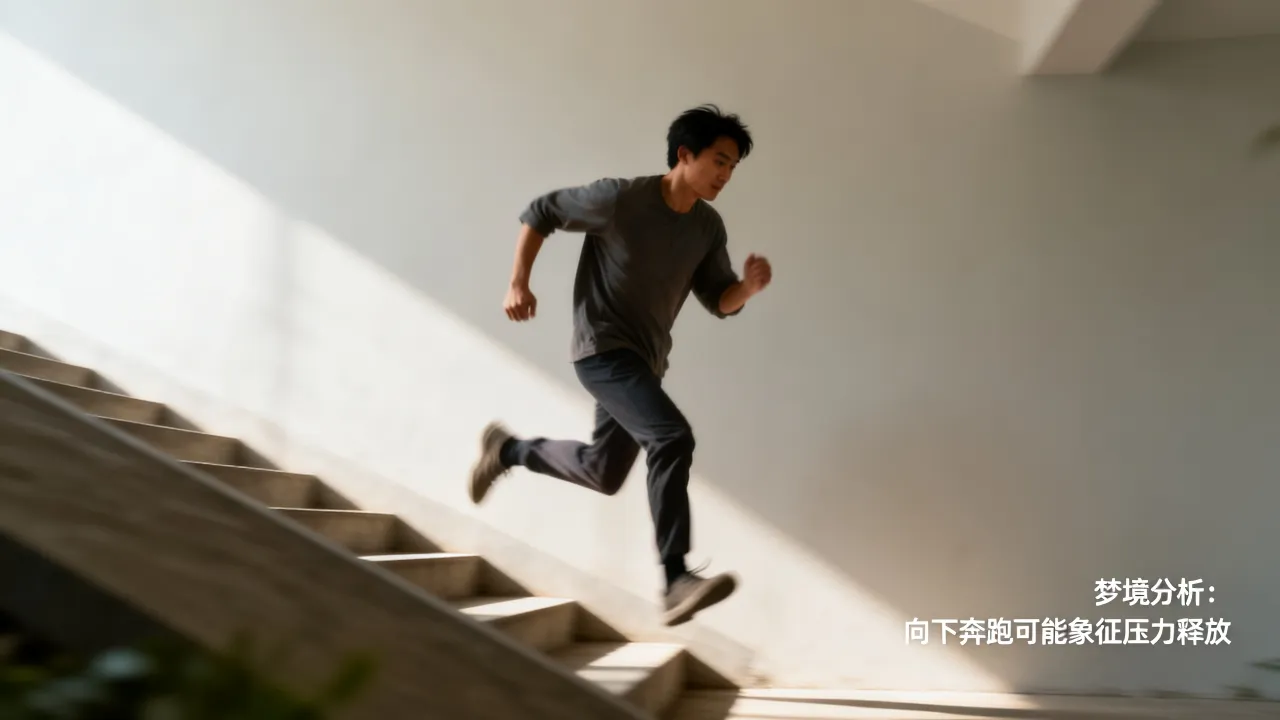 梦到了向下跑预示什么,梦境中向下奔跑有何征兆 梦到了向下跑预示什么,梦境中向下奔跑有何征兆