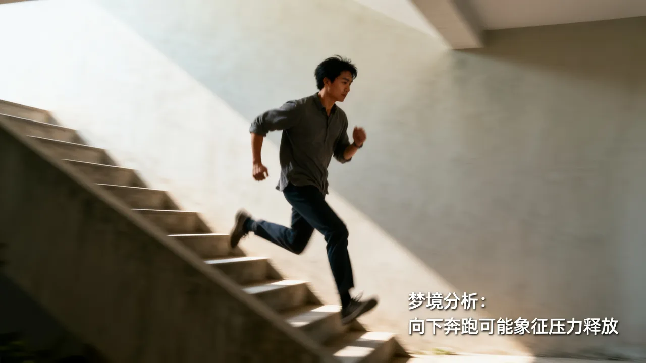 梦到了向下跑预示什么,梦境中向下奔跑有何征兆 梦到了向下跑预示什么,梦境中向下奔跑有何征兆