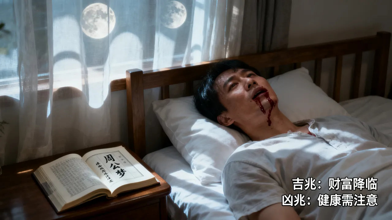 梦见嘴里血有什么寓意吗,周公解梦揭秘吉凶征兆 梦见嘴里血有什么寓意吗,周公解梦揭秘吉凶征兆