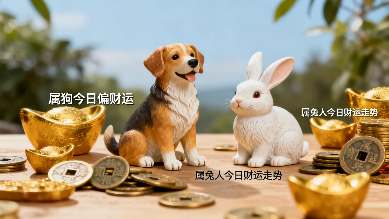 属狗今日偏财运如何?属兔人的今日财运走势 属狗今日偏财运如何?属兔人的今日财运走势