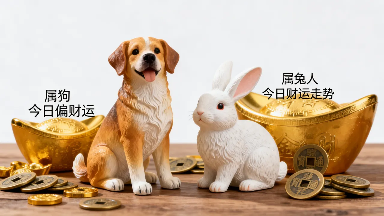属狗今日偏财运如何?属兔人的今日财运走势 属狗今日偏财运如何?属兔人的今日财运走势