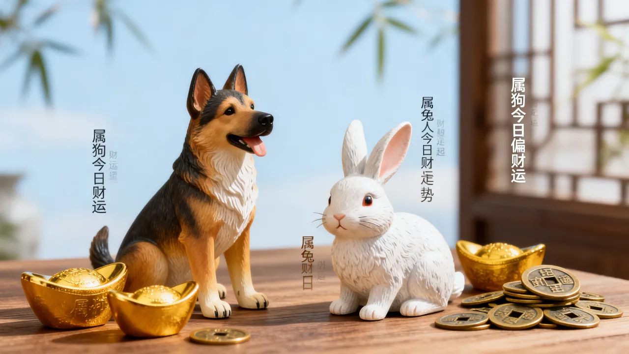 属狗今日偏财运如何?属兔人的今日财运走势 属狗今日偏财运如何?属兔人的今日财运走势