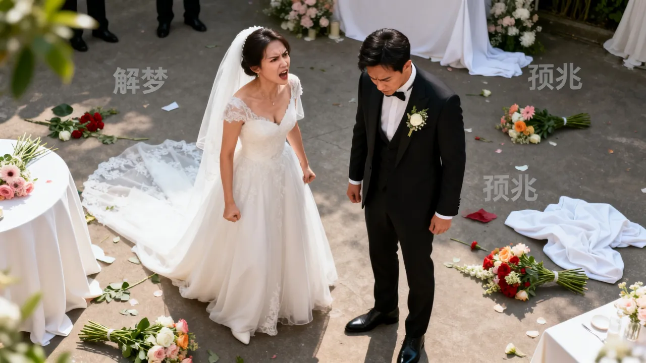 梦见自己结婚吵架有什么意思，周公解梦梦见结婚吵架是什么预兆