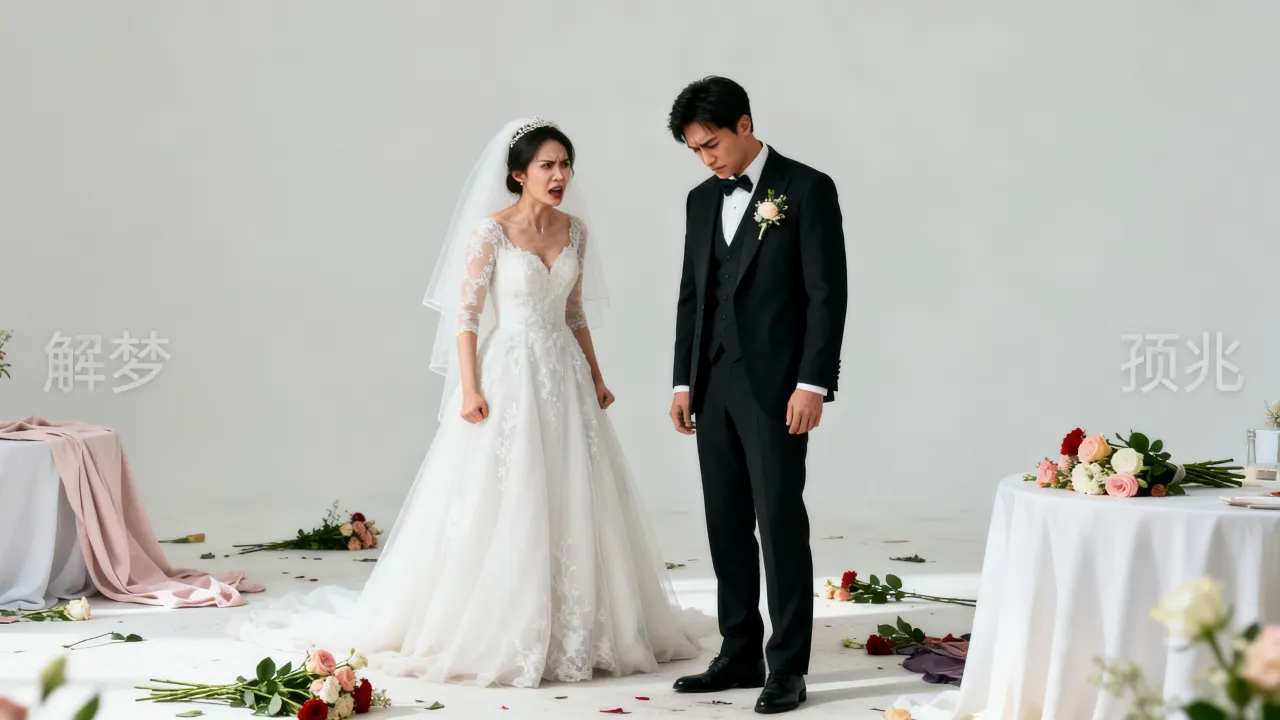 梦见自己结婚吵架有什么意思，周公解梦梦见结婚吵架是什么预兆