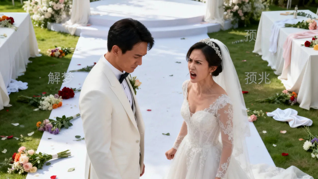 梦见自己结婚吵架有什么意思，周公解梦梦见结婚吵架是什么预兆