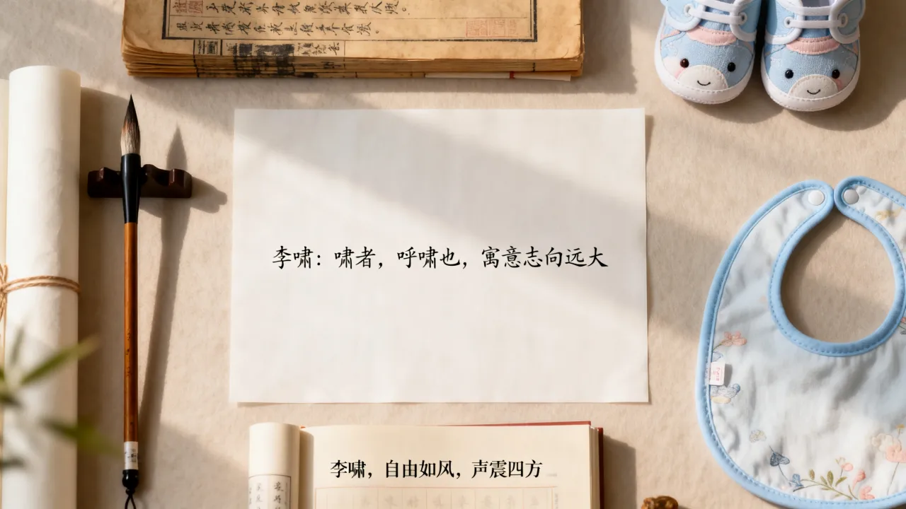 宝宝起名李啸什么好听？李啸名字怎么取更有寓意