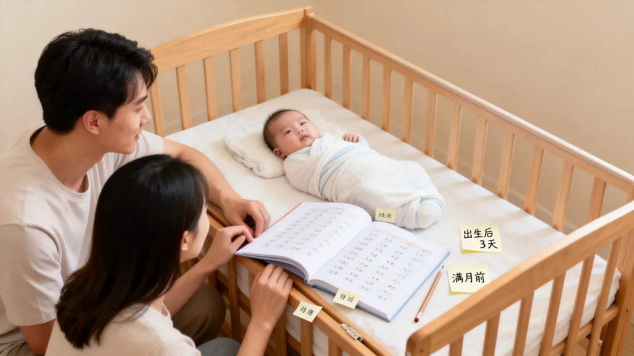 宝宝起名什么时候取？最佳取名时间是什么时候？
