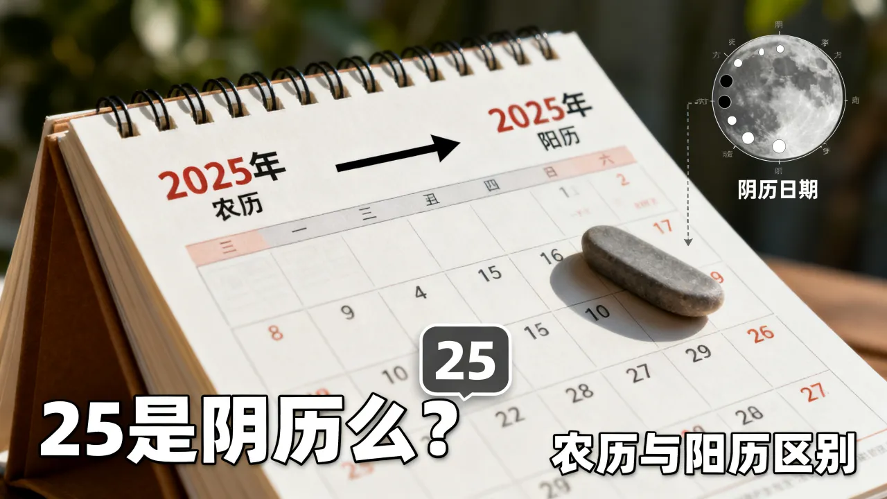 25是阴历么?2025年是农历还是阳历,有什么区别 25是阴历么?2025年是农历还是阳历,有什么区别
