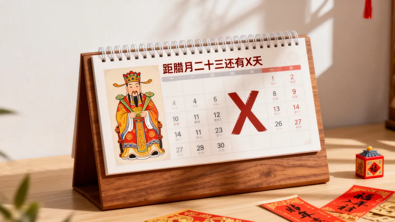 阴历距离23还有几天,农历腊月二十三还有多少天 阴历距离23还有几天,农历腊月二十三还有多少天