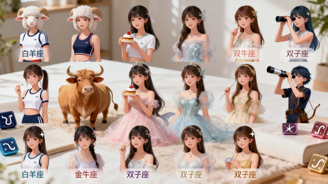 十二星座可爱女生图片有哪些,哪个星座女生最可爱图片大全 十二星座可爱女生图片有哪些,哪个星座女生最可爱图片大全