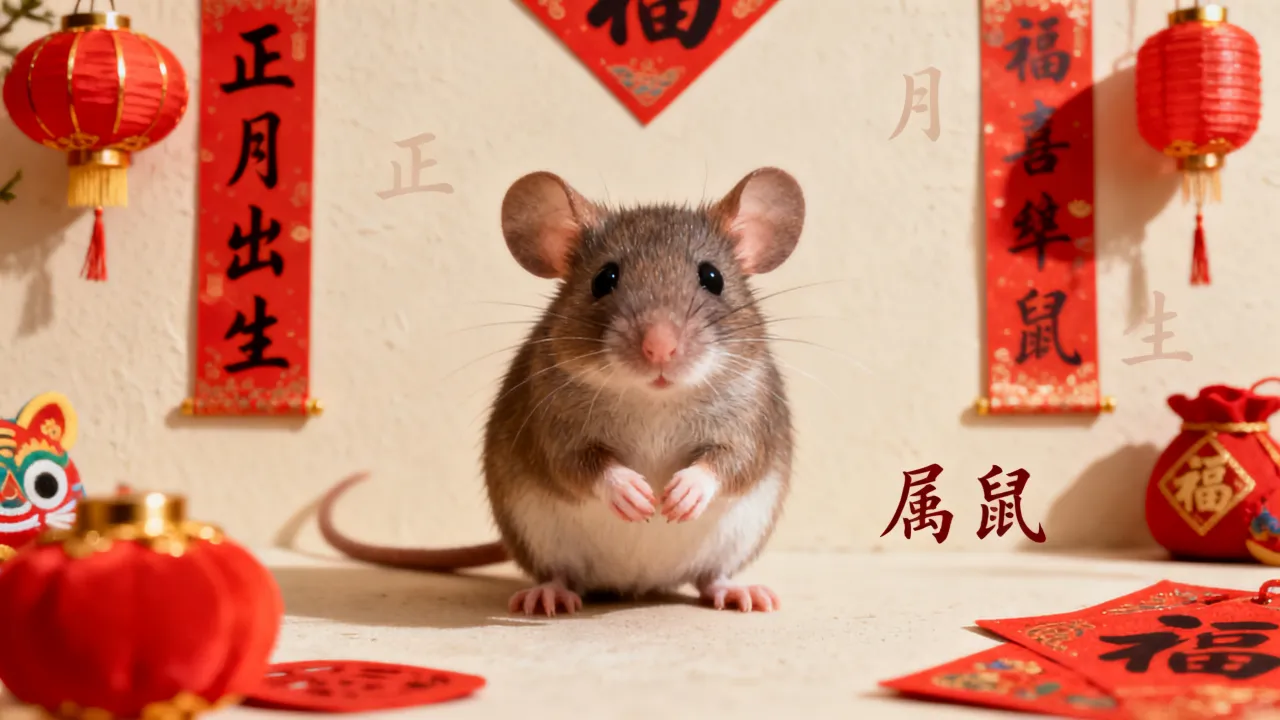 正月属鼠的人命运如何，属鼠正月出生运势好不好？